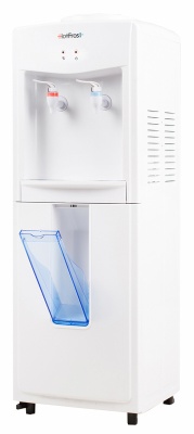 Кулер Hotfrost V118F напольный внутр.труб. белый