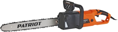 Пила цепная электрическая PATRIOT ES 2618 [220301526] {2.5кВт,18' шина, продольный двигатель, плавный пуск, бесключевая натяжка цепи}