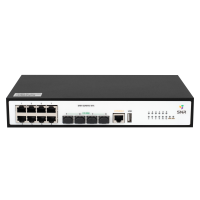 Управляемый коммутатор уровня 2 SNR-S2989G-8TX