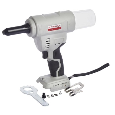 Заклепочный пистолет с бесщеточным (вентильным) двигателем ИНТЕРСКОЛ ВПА-6/18В