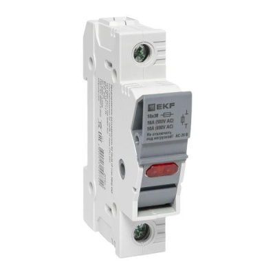 Предохранитель-разъединитель DF 10х38 1Р (тип ПВЦ)