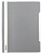 Папка-скоросшиватель Бюрократ Люкс -PSL20GREY A4 прозрач.верх.лист пластик серый 0.14/0.18