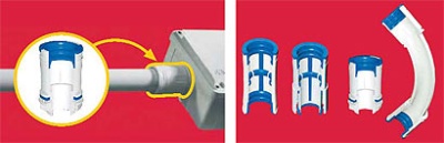 Dkc 50116 Муфта труба-труба, IP 67, д. 16мм