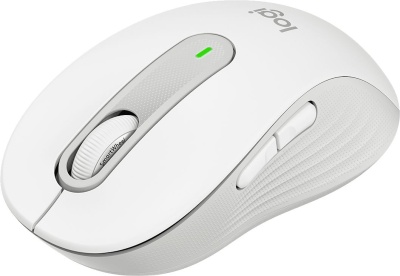Мышь Logitech M650 белый/серый оптическая (4000dpi) беспроводная BT/Radio USB (4but)