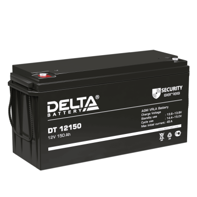 Delta DT 12150 (150 А\ч, 12В) свинцово- кислотный аккумулятор