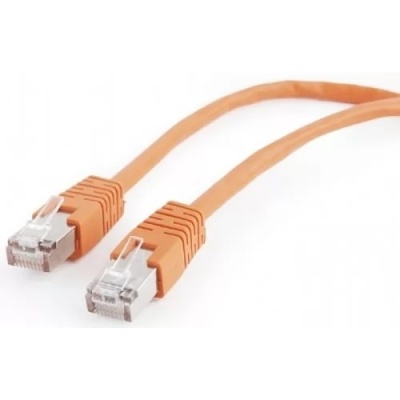 Патч-корд FTP Cablexpert кат.5e, 2м, литой, многожильный (оранжевый)