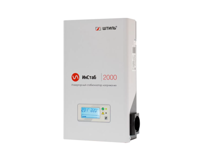 ШТИЛЬ Стабилизатора напряжения: 2000 ВА; инверторный; вх 90-310В; вых 216/224В; настенный (IS2000)