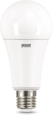 Лампа светодиодная Gauss Elementary A67 30Вт цок.:E27 груша 220B 3000K св.свеч.бел.теп. А67 (упак.:1шт) (73219)
