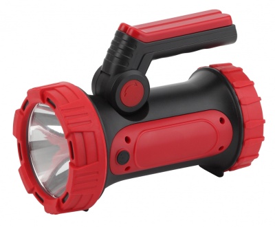 Фонарь ручной Эра PA-704 красный/черный 10Вт лам.:светодиод. (Б0041473)