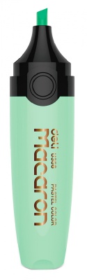 Текстовыделитель Deli EU356-GN Macaron скошенный пиш. наконечник 1-5мм мятный