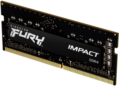 Модуль памяти Kingston 8GB 3200МГц DDR4 CL20 SODIMM FURY Impact Black