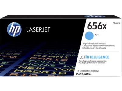 Картридж лазерный HP 656X CF461X голубой (22000стр.) для HP M652/653