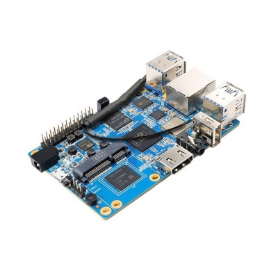 Orange Pi 3 H6 (2GB+8GB eMMC) (RD048) Quad-core 64-bit 1.8GHZ ARM Cortex™-A53with 2GB LPDDR3 (shared with GPU) with 8GB eMMC flash