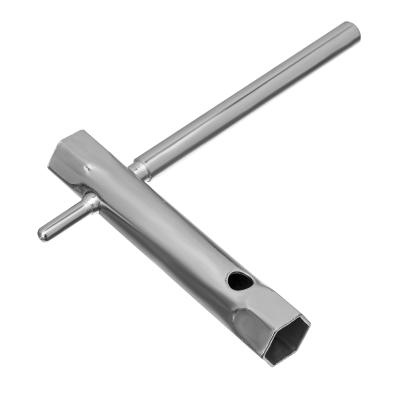 Набор ключей трубчатых торцевых, 8-17 мм, вороток, оцинкованные, 6 шт.