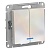 Systeme electric ATN000453 ATLASDESIGN 2-клавишный ВЫКЛЮЧАТЕЛЬ с подсветкой, сх.5а, 10АХ, механизм, ЖЕМЧУГ