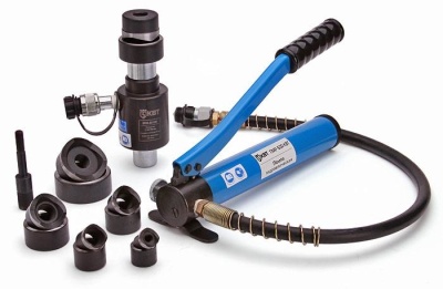 Пресс гидравлический КВТ ПГПО-60  помповый для пробивки отв.