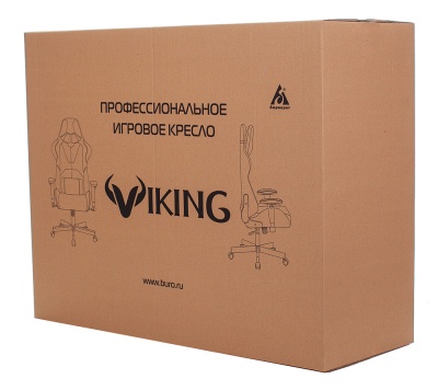 Кресло игровое Бюрократ VIKING 6 KNIGHT Fabric черный с подголов. крестовина металл