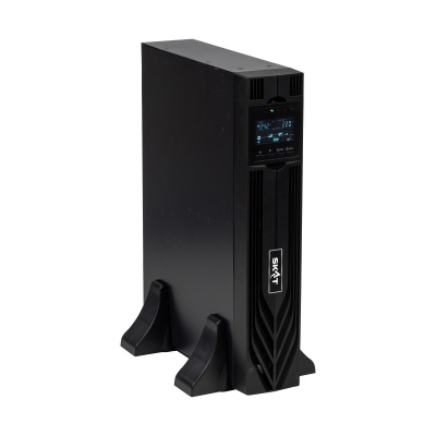 ИБП Бастион SKAT-UPS 1000-RACK-ON-2X9-E P3  {Online, синус, 1000ВА/1000 Вт, стойка/на пол,  8xC13, встр. АКБ 24В (4x9 Ач), SNMP/USB/RS-232/EPO, доп блок до 4 шт SKAT BC 72/18S3, МПТ} (8761)