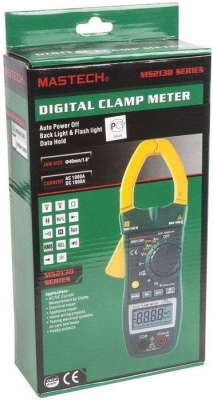Клещи токоизмерительные Mastech MS2138