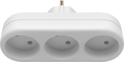 Defender Тройник TA-04 3 розетки, заземление [99108]