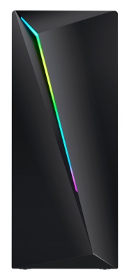 Корпус Formula V-LINE FLASH B черный без БП ATX 3x120mm 2xUSB2.0 1xUSB3.0 audio bott PSU