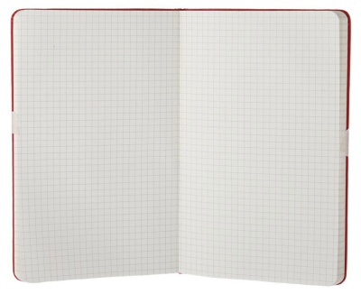 Блокнот Moleskine CLASSIC QP061R Large 130х210мм 240стр. клетка твердая обложка красный