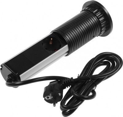 Сетевой разветвитель Premier vertical 3R 1.8м (3 розетки) серый (коробка)