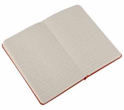 Блокнот Moleskine CLASSIC MM710R Pocket 90x140мм 192стр. линейка твердая обложка красный