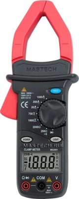 Клещи токоизмерительные Mastech MS2001C