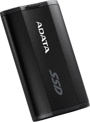 Твердотельный накопитель/ ADATA External SSD SD810, 4000GB, Type-C, USB 3.2 Gen2х2, up to R/W 2000/2000 MB/s, 72.7x44x12.2mm, Black (5 лет)