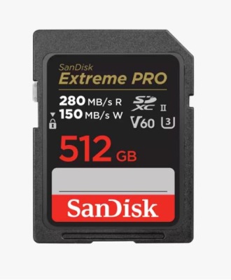 Карта памяти SDXC 512GB UHS-II SDSDXEP-512G-GN4IN SANDISK