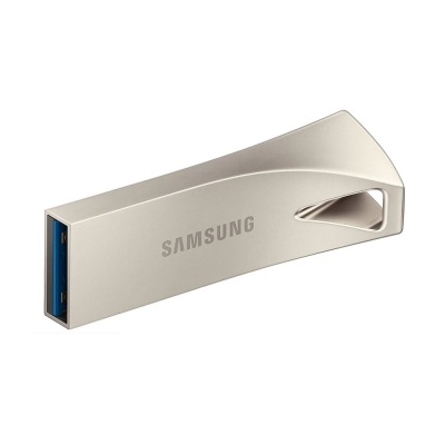 Флеш Диск Samsung 256Gb Bar Plus MUF-256BE3/APC USB3.1 серебристый