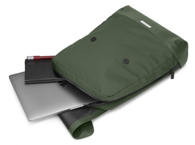 Рюкзак Moleskine METRO FOLDOVER (ET926MTFBKK6) 31x42x10см полиамид зеленый