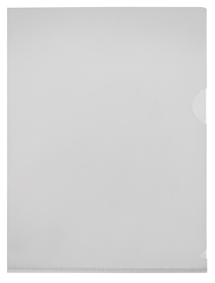 Папка-уголок Бюрократ -EE310/1CLEARA5 A5 пластик 0.15мм прозрачный