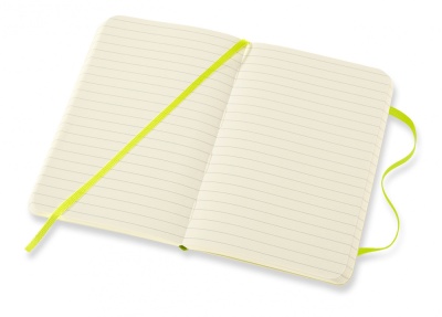 Блокнот Moleskine CLASSIC SOFT QP611C2 Pocket 90x140мм PU 192стр. линейка мягкая обложка лайм