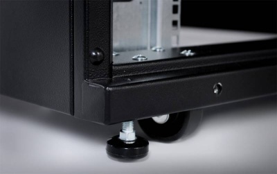 Шкаф серверный ЦМО ШТК-СП-48.8.12-48АА-9005 48U 800x1190мм пер.дв.перфор. 2 бок.пан. 1350кг черный