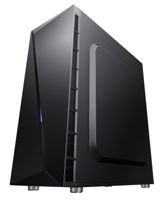 Корпус Formula V-LINE FLASH B черный без БП ATX 3x120mm 2xUSB2.0 1xUSB3.0 audio bott PSU