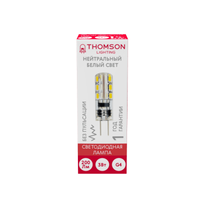 THOMSON LED G4 3W 200Lm 4000K 12V