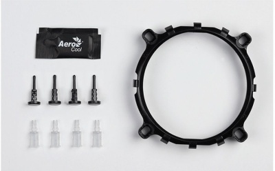 Устройство охлаждения(кулер) Aerocool Verkho 1-3P Soc-FM2+/AM2+/AM3+/AM4/1150/1151/1155 3-pin 28dB Al+Cu 100W 280gr Ret