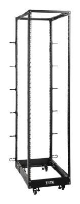 Стойка двухрамная Lanmaster TWT-RACK2-42U-LT-ADJ 42U 600ммX1020мм 360кг черный