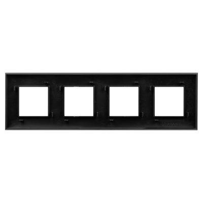 Avanti Рамка ARTLEBEDEV, , Черный матовый, 8 модулей