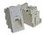 Вставка RJ-45 UTP Cat.5E, 22.5x45 мм угловая, с маркировкой, белая (TWT-SIP-RJ45/A-WH)