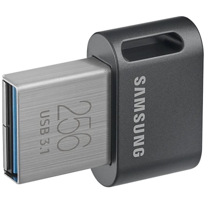 Флеш Диск Samsung 256Gb Fit Plus MUF-256AB/APC USB3.1 черный