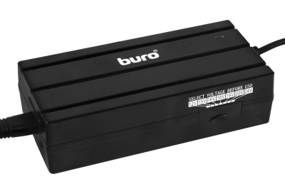 Блок питания Buro BUM-1187H90 ручной 90W 12V-20V 11-connectors от бытовой электросети LED индикатор
