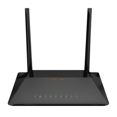 Роутер D-Link DSL-224/R1A, VDSL2/ADSL2+ Annex A Wireless N300 Router.1 RJ-11 DSL port, 4 10/100Base-TX LAN ports, 802.11b/g/n compatible, 802.11n up to 300Mbps with internal 2 dBi antennas, VDSL2 standards: (DSL-224/R1A)