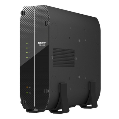 Сетевое хранилище NAS Qnap Original TS-410E-8G 4-bay настольный Celeron