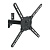 Кронштейн для телевизора Kromax ATLANTIS-15 темно-серый 22"-65" макс.40кг настенный поворот и наклон