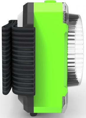 Фонарь налобный Gauss GFL305 зеленый 3Вт лам.:светодиод. AAAx3 (GF305)