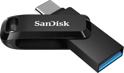 Флеш Диск Sandisk 128Gb Ultra Dual Drive Go SDDDC3-128G-G46 USB3.1 черный