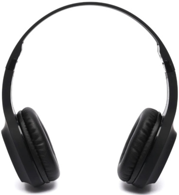 Гарнитура накладные Hoco Charm W46 1.2м черный беспроводные bluetooth оголовье